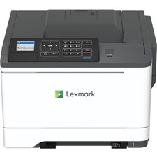 Lexmark C2535dw Desktop Laser Printer - Color - 35 ppm Mono / 35 ppm Color - 2400 x 600 dpi Print - Automatic Duplex Print - 251 Sheets Input - Ethernet - Wireless LAN - 85000 Pages Duty Cycle - Plain Paper Print - USB