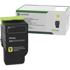LEXC2310Y0 - Lexmark Original Standard Yield Laser Toner Cartridge - Yellow - 1 Each