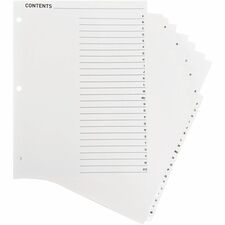 Business Source BSN05858 Index Divider
