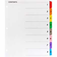 Business Source BSN21901 Index Divider