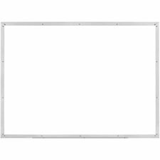 Lorell Dry-erase Board - 48" (4 ft) Width x 36" (3 ft) Height - White Styrene Surface - White Aluminum Frame - Rectangle - 1 Each