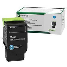 Lexmark Original Extra High Yield Laser Toner Cartridge - Cyan - 1 Each - 3500 Pages