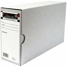 ACCO Binding Case #4 Note Size 12-1/2" x 3-1/2" x 7-1/8" - 3 1/2" Binder Capacity - 6/Pack - 3 1/2" (88.90 mm) Binder Capacity - Note - 7" (177.80 mm) x 11" (279.40 mm) Sheet Size - 3.50" (88.90 mm) Ring - Fastener: Arch Ring - Fiberboard, Metal - Gray - 1.80 lb (816.47 g) - Recycled - Spine Label, Punched, Sturdy, Reinforced Hole, Rivet - 6 / Pack