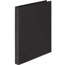 ACCO Professional Clean View Poly Presentation Binders Black - 1" Binder Capacity - Letter - 8 1/2" x 11" Sheet Size - 175 Sheet Capacity - Poly - Black - 207.7 g - 1 Each