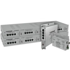 ComNet Ethernet-over-Copper Extender With Pass-Through PoE