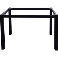 Lorell Adjustable Desk Riser Floor Stand - 29" (736.60 mm) Height x 36" (914.40 mm) Width x 22.75" (577.85 mm) Depth - Floor - Steel - Black