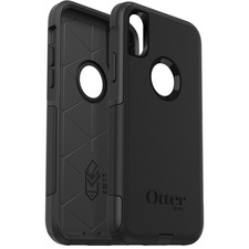 OtterBox iPhone X/XS Commuter Series Case - For Apple iPhone X, iPhone XS Smartphone - Black - Dirt Resistant, Damage Resistant, Drop Resistant, Bump Resistant, Dust Resistant, Impact Resistant, Anti-slip, Lint Resistant - Plastic, Polycarbonate, Synthetic Rubber - Rugged - 1 Pack - Retail