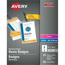 Avery AVE8520 Name Badge Kit