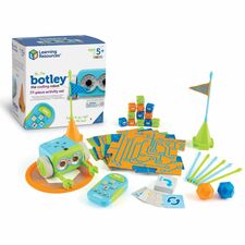 Learning Resources Botley the Coding Robot Activity Set - Theme/Subject: Learning - Skill Learning: STEM, Material Detection, Navigation, Coding, Critical Thinking, Problem Solving, Logic - 5 Year & Up - 77 Pieces - Multi