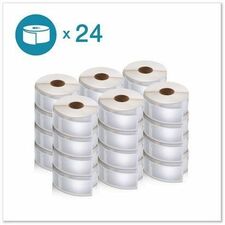 Dymo LabelWriter Multipurpose Label - 1" (25.40 mm) Height x 2 1/8" (53.98 mm) Width - Rectangle - 24 Roll