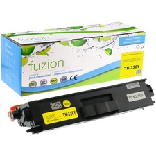 fuzion - Alternative for Brother TN336Y Compatible Toner - Yellow - 3500 Pages