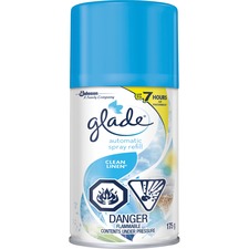Glade Air Freshener Refill - Spray - 183.36 mL - Clean Linen - 60 Day - 1 Each