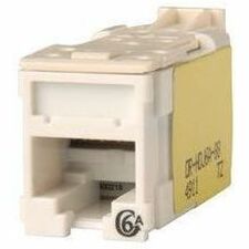 Ortronics Clarity High Density Jack (HDJ) CAT6A, T568A/B, White