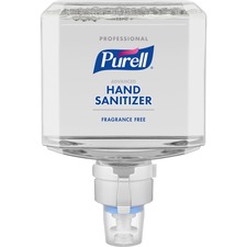 PURELL® Hand Sanitizer Foam Refill - 40.6 fl oz (1200 mL) - Touchless Dispenser - Kill Germs - Hand - Clear - Dye-free, Fragrance-free - 2 / Case