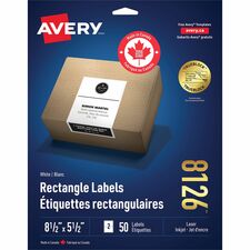 Avery AVE08126 Shipping Label