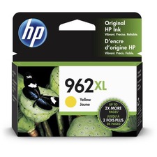 HP 962XL Original High Yield Inkjet Ink Cartridge - Yellow - 1 Each - 1600 Pages