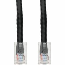 AddOn 7ft RJ-45 (Male) to RJ-45 (Male) Black Non-Booted, Non-Snagless Cat5e UTP PVC Copper Patch Cable