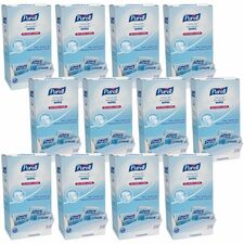 PURELL® Cottony Soft Sanitizing Wipes - 5" x 7" - White - 120 Per Box - 12 / Carton