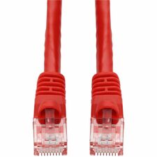 AddOn 28ft RJ-45 (Male) to RJ-45 (Male) Red Cat6 Straight UTP PVC Copper Patch Cable