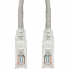 AddOn 7ft RJ-45 (Male) to RJ-45 (Male) Gray Cat6 Straight UTP PVC Copper Patch Cable