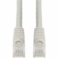 AddOn 8ft RJ-45 (Male) to RJ-45 (Male) white Cat6 Straight UTP PVC Copper Patch Cable