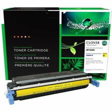 CIG Remanufactured Laser Toner Cartridge 645A, EP-86Y (Canon 6829A005, Canon EP-86Y, HP 645A, HP C9732A) - Yellow Each - 12,000 Pages