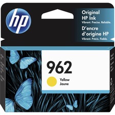 HP 962 (3HZ98AN) Original Standard Yield Inkjet Ink Cartridge - Yellow - 1 Each - 700 Pages