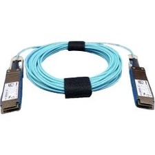 Netpatibles Networking Cable QSFP28 to QSFP28 100GbE Active Optical Cable 10M