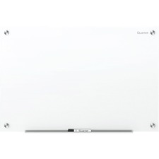 Quartet Magnetic Glass Dry-Erase Board - 48" (4 ft) Width x 36" (3 ft) Height - Brilliance White Tempered Glass Surface - Rectangle - Horizontal/Vertical - 1 Each