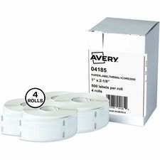 AVE04185 - Avery® Direct Thermal Roll Labels, 1