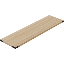 Safco Mirella Low Wall Cabinet Top - 20" Height x 0.5" Width x 72" Depth x 1.6" Thickness - Finish: Sand - 1 Each