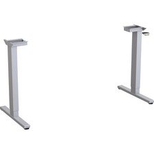 Special-T Liberty Electronic Base - 250 lb Capacity - 46" Height x 22.24" Width x 3.38" Length - Metallic Silver - 1 / Carton