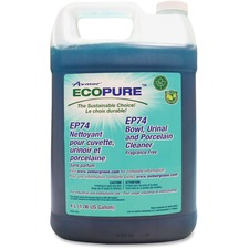 Ecopure EP74 Bowl/Urinal/Porcelain Cleaner - Ready-To-Use Liquid - 135.3 fl oz (4.2 quart) - 1 Each