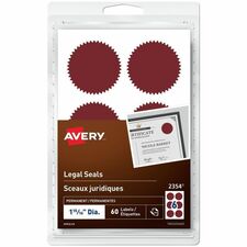 Avery AVE2354 Security Seal