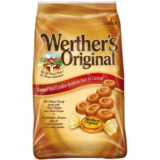 Vending Products of Canada Werther's Candy 6x1020 gr - Caramel - Individually Wrapped - 1.02 kg - 6 / Case