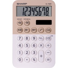 Sharp SHREL760RBLA Simple Calculator