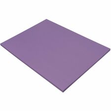 Prang Construction Paper - School Project, Art Project, Craft Project, Paper Crafting - 18" (457.20 mm) x 24" (609.60 mm) - 78 g/m� Grammage - Violet - Groundwood - 50 / Pack