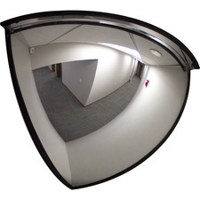Safety Zone Mirror 90 degree Quarter dome 24 in - each