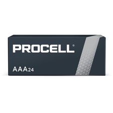 Duracell Procell Constant Power Alkaline AAA Battery Boxes of 24 - For Calculator, Multipurpose, Remote Control, Test Equipment, Flashlight, Clock, Radio, Portable Electronics, Mouse, Keyboard - AAA - 1.5 V DCsapceShelf Life - 6 / Carton