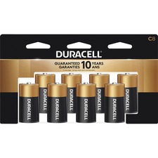 DURMN14RT8ZCT - Duracell Coppertop Alkaline C Battery 8-Packs