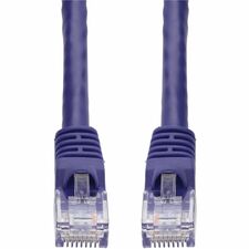 AddOn 1ft RJ-45 (Male) to RJ-45 (Male) Straight Purple Cat6 UTP PVC Copper Patch Cable