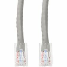 AddOn 25ft RJ-45 (Male) to RJ-45 (Male) Gray Cat5e UTP PVC Copper Patch Cable