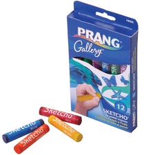 Prang Sketcho Oil Pastel - Multi - 12 / Box