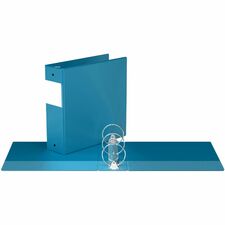 Davis Group Premium Economy, Round Ring, Binder, (Turquoisee Blue, 3") - 3" (76.20 mm) Binder Capacity - Letter - 8 1/2" (215.90 mm) x 11" (279.40 mm) Sheet Size - 600 Sheet Capacity - 3 x 3" (76.20 mm) Ring(s) - Fastener(s): Round Ring - Pocket(s): 2, Inside Front & Back - Polypropylene - Turquoise Blue - Recycled - Label Holder, Eco-friendly - 1 Each