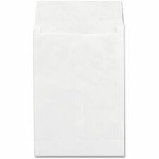 Envelope, Catalog #13 1/2, 18 lb, Self Adhesive, White, Tyvek, 100/Carton