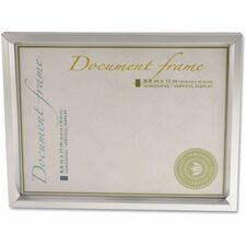 PLASTIC DOCUMENT FRAME, FOR 8 1/2 X 11, EASEL BACK,