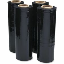 18&quot; X 1500&#39; UNIVERSAL 80 BLACK HAND STRETCH FILM 4RL/CT