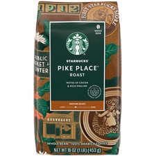 Starbucks Whole Bean Pike Place Roast Coffee - Medium - 16 oz - 1 Each