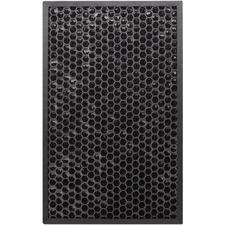 Sharp Active Carbon Deodorizing Filter - Activated Carbon - For Air Purifier - Remove Dust, Remove Odor - 14.96" (380 mm) Height x 9.33" (237 mm) Width x 0.35" (9 mm) Depth - Polypropylene, Polyester - 1 Each