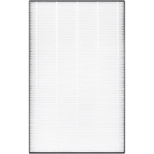 Sharp True HEPA Filter - HEPA - For Air Purifier - Remove Dust, Remove Allergens - 100% Particle Removal Efficiency - 0.01 mil (0 mm) Particles - 14.96" (380 mm) Height x 9.45" (240 mm) Width x 1.26" (32 mm) Depth - Polypropylene, Polyester - 1 Each